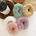 Gresunny Fluffy Rabbit Fur Hair Ties - Elastic Accessories for Women & Girls 6 Pieces - No Trace Stylish Ropes & Tassels - Buy Online on GoSupps.com