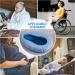 Non-Slip Buffer Bedpan Cushion | Warm Pad Cover for Elderly & Disabled | Soft Mat for Potty Healthcare - Buy Online on GoSupps.com
