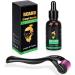 Derma Roller Beard Growth Serum - Stimulate Beard and Hair Growth - 0.5mm for Men - Amazing Beard Growth Kit 2 Piece Set - Buy Online on GoSupps.com