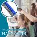 Curling Hair Comb- Curly Hair Styler Tool| Hair flufy Curling Roll Comb| Heatless Curling Wand Comb |Hair Curler Curling Make Up Brush Roller Tool For Home Salon Blue - Buy Online on GoSupps.com