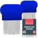 2pk Metal Nit Comb for Headlice Treatment | Kids & Adults | Long Thick Hair | Lice Combs for Effective Nit Removal - Buy Online on GoSupps.com