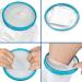 Waterproof Leg Cast Cover Multifunctional Ergonomic Adjustable PVC Adults Foot Ankle Cast Protector for Bathing Swimming Beach - Buy Online on GoSupps.com