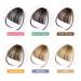 Real Human Hair Clip-in Wispy Bangs with Temples - Brown/Black | Air Bangs Hairpiece for Women - Buy Online on GoSupps.com