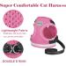 Adjustable Reflective Cat Harness and Leash Set - Escape Proof Kitten Puppy Vest for Walking - Breathable Safety Jacket XS - Pink - Buy Online on GoSupps.com