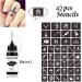 Freehand Ink Temporary Tattoo Kit - Jagua Gel Semi Permanent 3 Bottles Black 1.5oz with 30 Free Stencils for DIY Body Art - Temporary Tattoos for Women, Men, and Kids - Buy Online on GoSupps.com