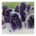 HOT!!!Natural Amethyst Geode Quartz Cluster Crystal Specimen Home Collections (Size : 240-300g)