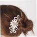 Housoutil Bridal Hair Comb Crystal Bride Clip Hair Clip Crystal Hair Charms Women Hair Accessories Bridal Hair Accessories Pearl Hair Accessories Bride Hair Comb Women's Wedding - Buy Online on GoSupps.com