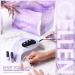 Gellen 24 Colors Gel Nail Kit with UV/LED Light, 72W Nail Dryer, Nail Drill, Base & Top Coat All-In-One Manicure Gift Set for Nail Art Designs, Glitter Starter Set - Fire & Ice - Buy Online on GoSupps.com
