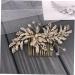 Ipetboom Hair Decorations Wedding Hair Accessories for Women Bride Headpieces for Wedding Pearl Hair Clip Hair Claw Hair Comb Rhinestone Headdress Pearl Inlaid Comb Headgear Fine - Buy Online on GoSupps.com