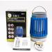 Outdoor Waterproof USB Solar LED Electric Mosquito Killing lamp Charging Lighting Mosquito Catcher Household Silent Mosquito Repellent Blue (withsolarenergy) - Buy Online on GoSupps.com