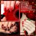 SHOWNAIL 21Pcs Sparkle Red Gel Nail Polish Set - Soak Off, Base Glossy Matte Top Coat, Classic Red Colour - Nail Art Starter Kit 8ml - Buy Online on GoSupps.com
