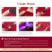 Rosalind 264 Pcs Soft Gel Ballerina Nail Tips Transparent Long Coffee Acrylic Nail Tips for Salon & DIY | 12 Sizes Full Cover - Buy Online on GoSupps.com