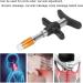 Stainless Steel Manual Chiropractic Adjustment Tool | One-Head Vertebral Massager - 10 Heat Resistance Stages for Muscle Relaxation (Gold) - Buy Online on GoSupps.com