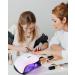 Neflsi 168W Nail Dryer Lamp | 36 UV LED Professional Nail Lamp with Smart Sensor & Timer for Gel Nails | Perfect for Fingernails & Toenails - Buy Online on GoSupps.com