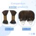 Youngsee Balayage Nano Ring Hair Extensions - Real Hair 55cm Brown to Blonde - Premium 50g Nano Extensions - Buy Online on GoSupps.com