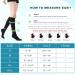 Shop T.E.D. Anti Embolism Compression Stockings for Women & Men | 15-20 mmHg Knee High Ted Hose for Post Surgery Swelling Varicose Veins Edema & DVT - Black Large - Buy Online on GoSupps.com