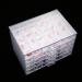 Demeras Nails Organizer Art 23x18x17 120 Grids Nail Decoration Sequence Organize Box Transparent Empty Nail Art Storage Box - Buy Online on GoSupps.com