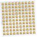 NUOBESTY 100pcs Rivet for DIY Punk Shoes Embellish Clothes Rivets Button Nail Clothing Accessories Metal Stud 100pcs Golden - Buy Online on GoSupps.com