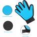 Fousenuk Silicone Pet Care Gloves for Dogs & Cats - Deshedding Bathing & Massage - Adjustable Fur Care with Velcro Fastener - Buy Online on GoSupps.com