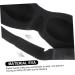 6 Pcs 3D Stereo Goggles Men's Night Eye Sleeping Masks - Black Cotton Blindfold Set for Work and Travel - Pack of 6 - Buy Online on GoSupps.com