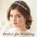 Yxiang Fashion Headband 4 Pack | Rhinestone Thin Metal Hair Bands | Butterfly Flower Design | Wedding Hair Accessories | Women and Girls Gift - Buy Online on GoSupps.com