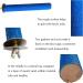 Hamiledyi Parrot Cage Perches Stand - Paw Grinding Stick & Beak Toy for Conures, Cockatiels, Lovebirds - Colorful Cage Accessories - Sand Perch for Budgies - Buy Online on GoSupps.com