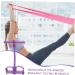BESPORTBLE Pedal Tensioner & Resistance Band - Purple Yoga Pull Rope for Sit-Ups & Fitness Training - Buy Online on GoSupps.com