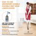 Upgrade Spray Mop for Floor Cleaning with Refillable Bottle and Washable Pads - Khaki 5 Piece Set - Buy Online on GoSupps.com