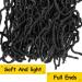 Soft Locs 36 Inch Faux Locs Crochet Hair 7 Packs - Long Synthetic Braids for Black Women (1b) - Buy Online on GoSupps.com