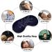 Gemini Zodiac Constellation Sleep Mask Eye Cover for Sleeping Blindfold with Adjustable Strap Blocks Light Night Travel Nap for Men Women - Buy Online on GoSupps.com