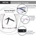Buy EYEURL 4-Pack Cat Eye Reading Glasses for Women - Oversize Blue Light Blocking Anti-Eyestrain UV Protection | 1.5x Magnification - Buy Online on GoSupps.com