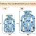 Naanle Siamese Cat Hot Water Bottle with Cover - 2L Large Pain Relief & Therapy | Warm-Up Bag for Bed Hands & Feet - Transparent Design - Buy Online on GoSupps.com