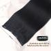 Sindra Black Wire Hair Extensions Real Human Hair 18 Inch 80g Black Hair Extensions Straight Silky Wire Hair Extensions Human Hair (#1-18inch) 18 Inch #1 - Buy Online on GoSupps.com