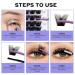 Premium Eyelash Extension Set - Cluster Lashes for DIY Lash Application | Long-lasting Lash Bond & Hold - Buy Online on GoSupps.com