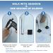High Heel Protectors - 10 Pairs Non-Slip Replacement Caps & Covers for Outdoor Weddings & Terrain - PVC Heel Stoppers in 5 Sizes - Buy Online on GoSupps.com