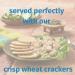Jenny Craig Chicken Cranberry Salad Kit - Creamy Greek Yogurt Dressing with White Meat Chicken, Cranberries, Celery & Wheat Crackers (6 Pack) - Buy Online on GoSupps.com
