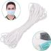 Purazam 1/8 Inch White Elastic Cord for Masks - 10 Yards Nylon/Spandex Fabric - Buy Online on GoSupps.com