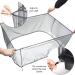 Adjustable Bird Cage Seed Catcher - Large Soft Mesh Skirt for Round & Square Cages - Buy Online on GoSupps.com