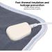 Demeras Electric Blanket - Soft 4-Layer Heating Blanket 1.5x1.2m EU Plug 220V Fleece for Home Use - International Shipping Available - Buy Online on GoSupps.com