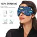Outer Space Pattern Sleeping Eye Mask | Adjustable Strap, Breathable & Comfortable | Blackout Eye Mask for Men & Women - Buy Online on GoSupps.com