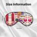 Unisex Light-Blocking Eye Mask - Soft & Comfortable School Newspaper Design | Premium Quality Sleep Mask for International Shipping - Buy Online on GoSupps.com