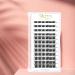 Buy Honey 01-C 14mm Individual Eyelash Clusters - 72 Stacks of C Curl Segments for DIY Eyelash Extensions - Buy Online on GoSupps.com