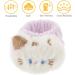 VILLCASE Lot de 4 Bracelets Absorbants Visage et Spa Taille Petite en Polaire Douce et lastique Bande de Lavage pour Bain et Soins du Visage Motifs Chat et Lapin Blancs Protection - Buy Online on GoSupps.com
