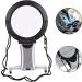 Magnifying Glass with Light Portable Hands Free LED 6X Magnifier Desk Stand Neck Hang Magnifier for Low Vision Visually Impaired Seniors Ly Reading HaoAMZ - Buy Online on GoSupps.com