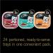 CESAR Classic Loaf in Sauce Adult Wet Dog Food Mealtime Variety Pack with 8 Filet Mignon Flavour 8 Pork Tenderloin Flavour & 8 Smoked Bacon & Egg Flavour 24x100g Trays Dog Food Mealtime Variety Pack 100 g (Pack of 24) - Buy Online on GoSupps.com