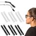 Comnico silicone glasses ear pads 12 pieces of soft slide -resistant glasses earrings)