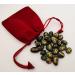 Sharvgun Jade Green Rune Stone Set 25 pi ces avec tableau en bois MDF runique grav lettrage symbolique pa en velours noir/rouge pochette incluse bo te cadeau - Buy Online on GoSupps.com