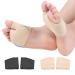 Metatarsal Sleeve Pads Soft and Comfortable Ball of Foot Cushions Pain Relief Forefoot Pads for Women and Men  2 Pairs Large (2 Pair)