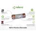 Relevo 60 Pieces 20L Recycled Garbage Bags - Eco-Friendly & Durable | International Shipping - Buy Online on GoSupps.com