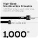 Nicotinamide Riboside 1000 mg High-Potency NR Supplement & NAD Supplement Stabilized NRHM Formula - 60 Vegan Capsules Third-Party Tested 60 Count (Pack of 1) - Buy Online on GoSupps.com